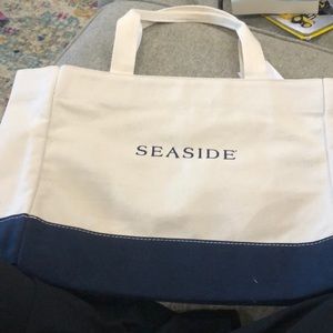 Seaside canvas bag